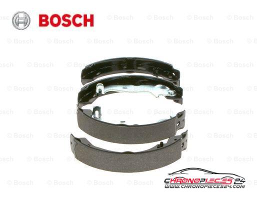 Achat de BOSCH 0 986 487 753 Jeu de mâchoires de frein pas chères