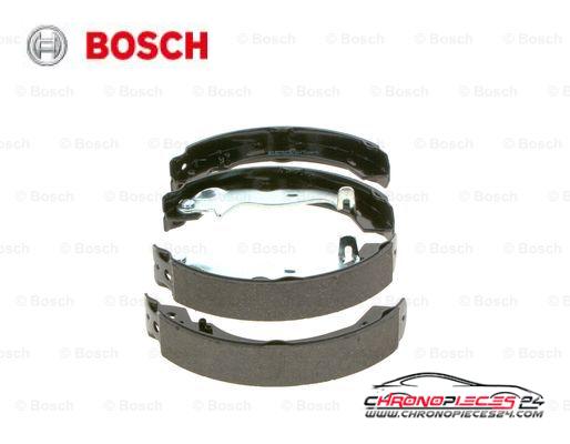 Achat de BOSCH 0 986 487 753 Jeu de mâchoires de frein pas chères