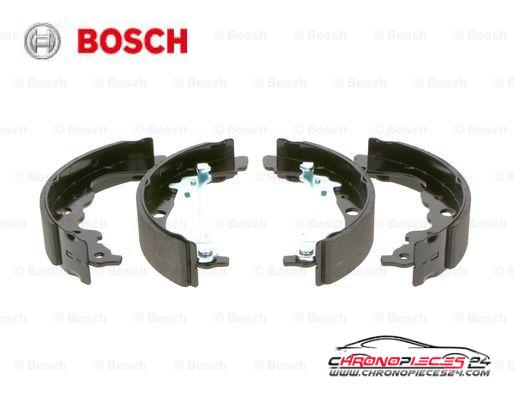 Achat de BOSCH 0 986 487 754 Jeu de mâchoires de frein pas chères