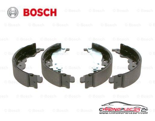 Achat de BOSCH 0 986 487 754 Jeu de mâchoires de frein pas chères