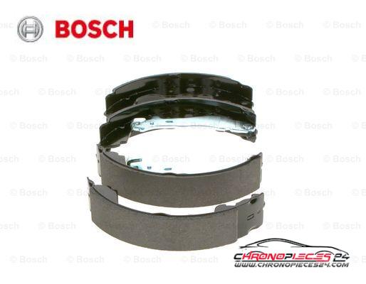 Achat de BOSCH 0 986 487 754 Jeu de mâchoires de frein pas chères