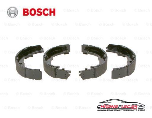 Achat de BOSCH 0 986 487 766 Jeu de mâchoires de frein, frein de stationnement pas chères