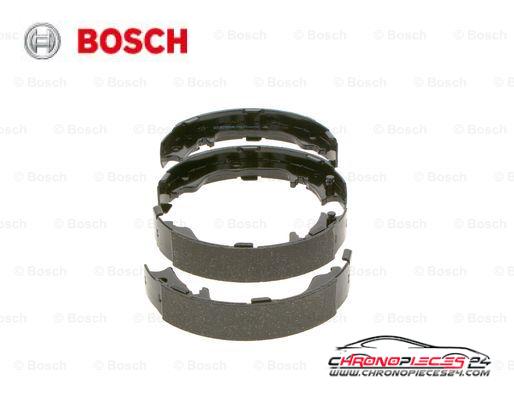 Achat de BOSCH 0 986 487 766 Jeu de mâchoires de frein, frein de stationnement pas chères