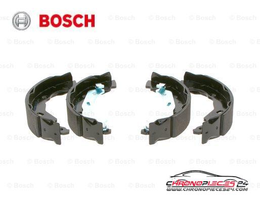 Achat de BOSCH 0 986 487 771 Jeu de mâchoires de frein pas chères