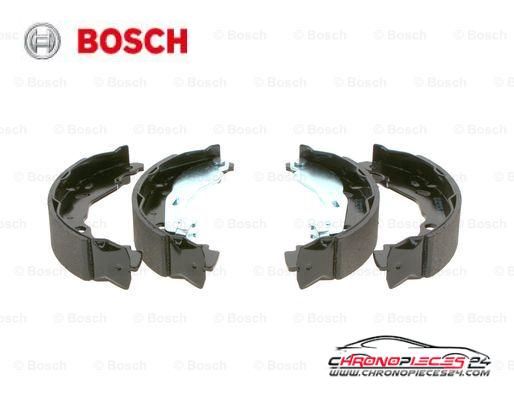 Achat de BOSCH 0 986 487 771 Jeu de mâchoires de frein pas chères