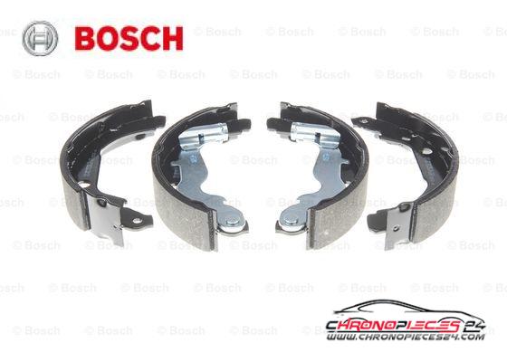 Achat de BOSCH 0 986 487 774 Jeu de mâchoires de frein pas chères