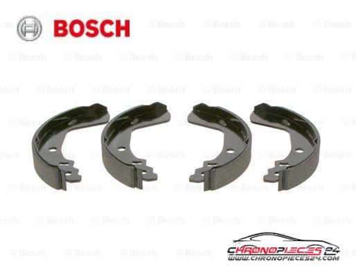 Achat de BOSCH 0 986 487 775 Jeu de mâchoires de frein pas chères