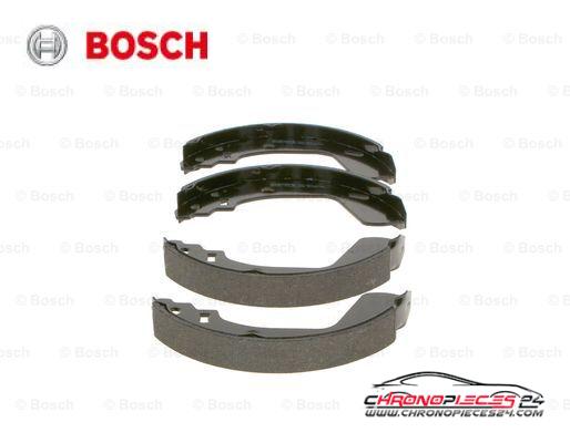 Achat de BOSCH 0 986 487 775 Jeu de mâchoires de frein pas chères