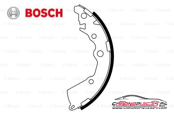 Achat de BOSCH 0 986 487 797 Jeu de mâchoires de frein pas chères