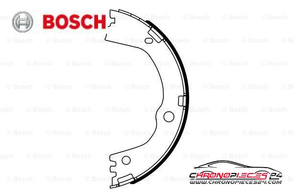 Achat de BOSCH 0 986 487 947 Jeu de mâchoires de frein, frein de stationnement pas chères