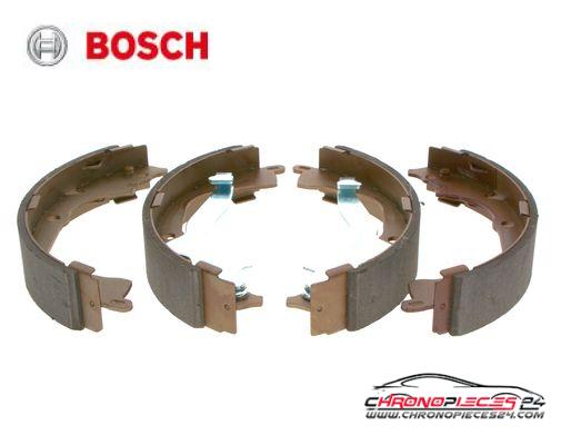 Achat de BOSCH 0 986 487 955 Jeu de mâchoires de frein pas chères