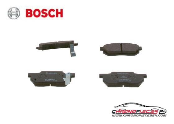 Achat de BOSCH 0 986 490 440 Kit de plaquettes de frein, frein à disque pas chères