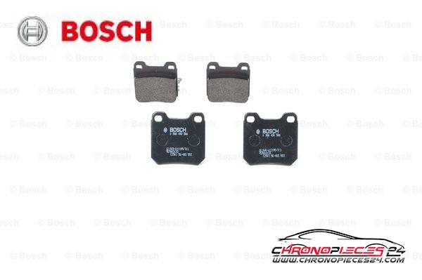 Achat de BOSCH 0 986 490 500 Kit de plaquettes de frein, frein à disque pas chères