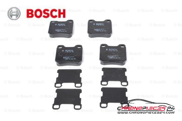 Achat de BOSCH 0 986 490 500 Kit de plaquettes de frein, frein à disque pas chères