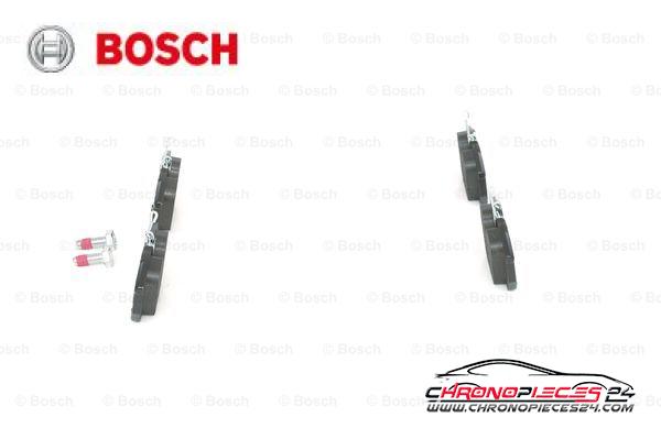 Achat de BOSCH 0 986 491 030 Kit de plaquettes de frein, frein à disque pas chères