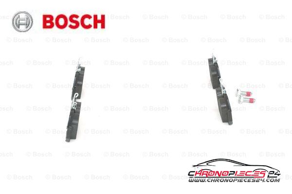 Achat de BOSCH 0 986 491 030 Kit de plaquettes de frein, frein à disque pas chères