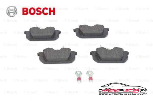 Achat de BOSCH 0 986 491 030 Kit de plaquettes de frein, frein à disque pas chères