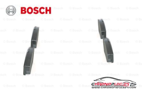 Achat de BOSCH 0 986 491 410 Kit de plaquettes de frein, frein à disque pas chères