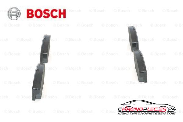 Achat de BOSCH 0 986 491 410 Kit de plaquettes de frein, frein à disque pas chères