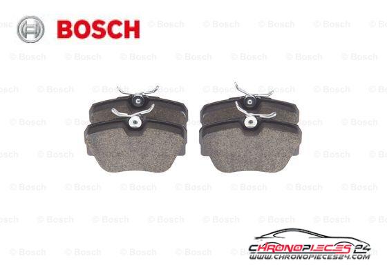 Achat de BOSCH 0 986 491 730 Kit de plaquettes de frein, frein à disque pas chères