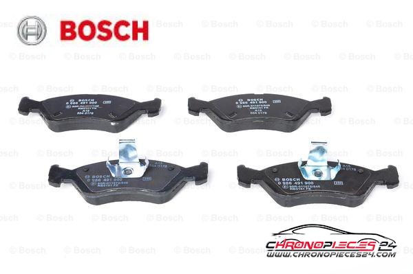 Achat de BOSCH 0 986 491 900 Kit de plaquettes de frein, frein à disque pas chères