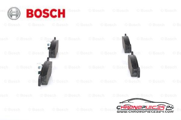 Achat de BOSCH 0 986 492 020 Kit de plaquettes de frein, frein à disque pas chères