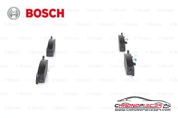 Achat de BOSCH 0 986 492 020 Kit de plaquettes de frein, frein à disque pas chères