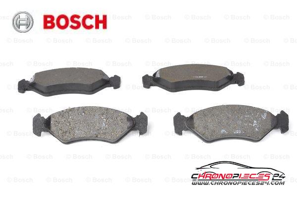 Achat de BOSCH 0 986 492 020 Kit de plaquettes de frein, frein à disque pas chères