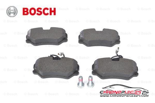 Achat de BOSCH 0 986 492 090 Kit de plaquettes de frein, frein à disque pas chères