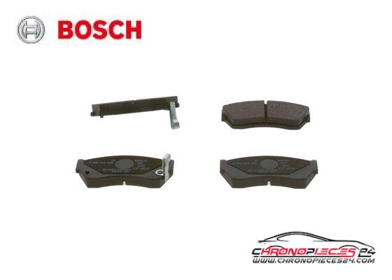 Achat de BOSCH 0 986 493 340 Kit de plaquettes de frein, frein à disque pas chères