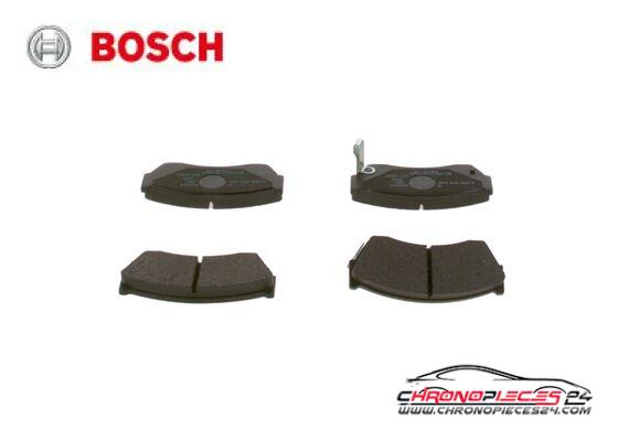 Achat de BOSCH 0 986 493 340 Kit de plaquettes de frein, frein à disque pas chères