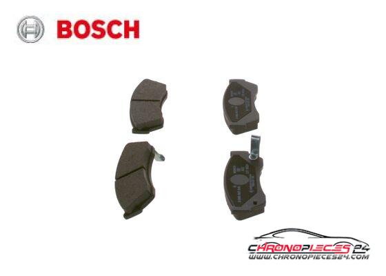 Achat de BOSCH 0 986 493 340 Kit de plaquettes de frein, frein à disque pas chères