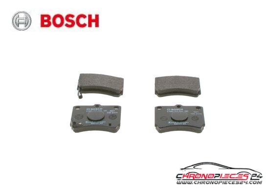 Achat de BOSCH 0 986 493 550 Kit de plaquettes de frein, frein à disque pas chères