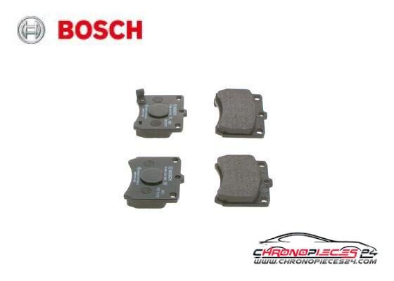 Achat de BOSCH 0 986 493 550 Kit de plaquettes de frein, frein à disque pas chères