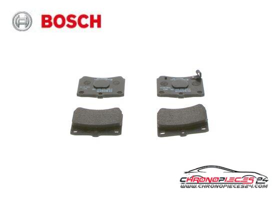 Achat de BOSCH 0 986 493 550 Kit de plaquettes de frein, frein à disque pas chères