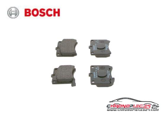 Achat de BOSCH 0 986 493 550 Kit de plaquettes de frein, frein à disque pas chères