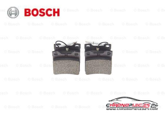 Achat de BOSCH 0 986 494 000 Kit de plaquettes de frein, frein à disque pas chères