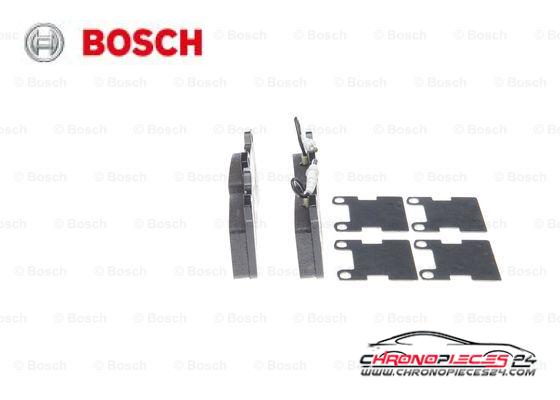 Achat de BOSCH 0 986 494 000 Kit de plaquettes de frein, frein à disque pas chères