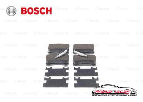 Achat de BOSCH 0 986 494 000 Kit de plaquettes de frein, frein à disque pas chères