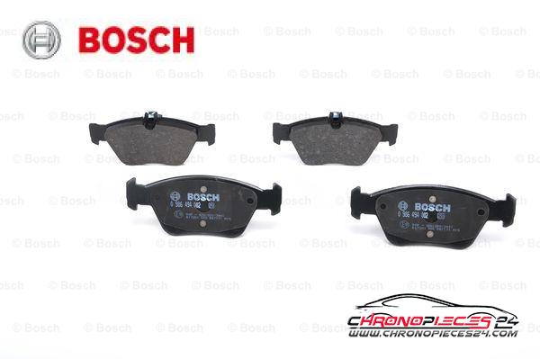 Achat de BOSCH 0 986 494 002 Kit de plaquettes de frein, frein à disque pas chères