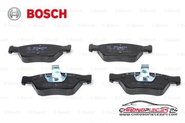 Achat de BOSCH 0 986 494 002 Kit de plaquettes de frein, frein à disque pas chères