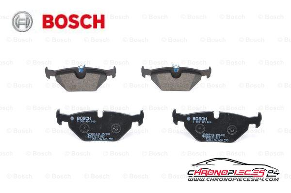 Achat de BOSCH 0 986 494 009 Kit de plaquettes de frein, frein à disque pas chères