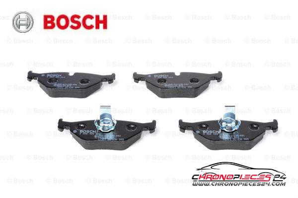 Achat de BOSCH 0 986 494 009 Kit de plaquettes de frein, frein à disque pas chères