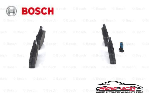 Achat de BOSCH 0 986 494 010 Kit de plaquettes de frein, frein à disque pas chères