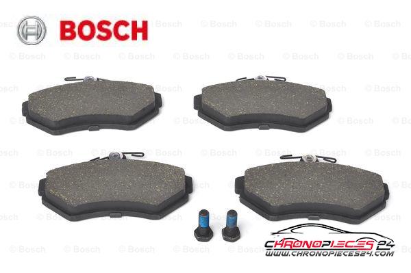 Achat de BOSCH 0 986 494 010 Kit de plaquettes de frein, frein à disque pas chères