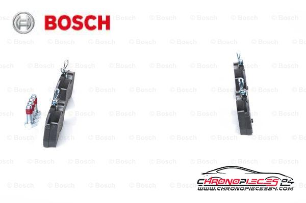 Achat de BOSCH 0 986 494 011 Kit de plaquettes de frein, frein à disque pas chères