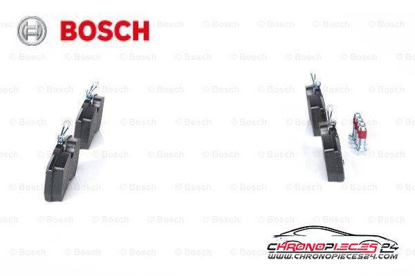 Achat de BOSCH 0 986 494 011 Kit de plaquettes de frein, frein à disque pas chères