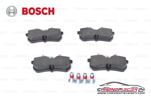 Achat de BOSCH 0 986 494 011 Kit de plaquettes de frein, frein à disque pas chères