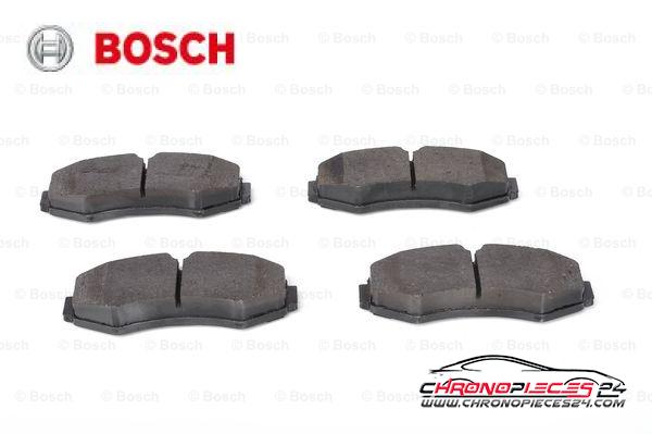 Achat de BOSCH 0 986 494 013 Kit de plaquettes de frein, frein à disque pas chères