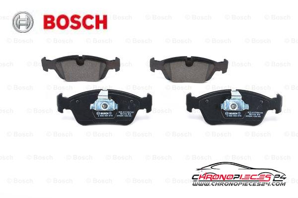 Achat de BOSCH 0 986 494 015 Kit de plaquettes de frein, frein à disque pas chères